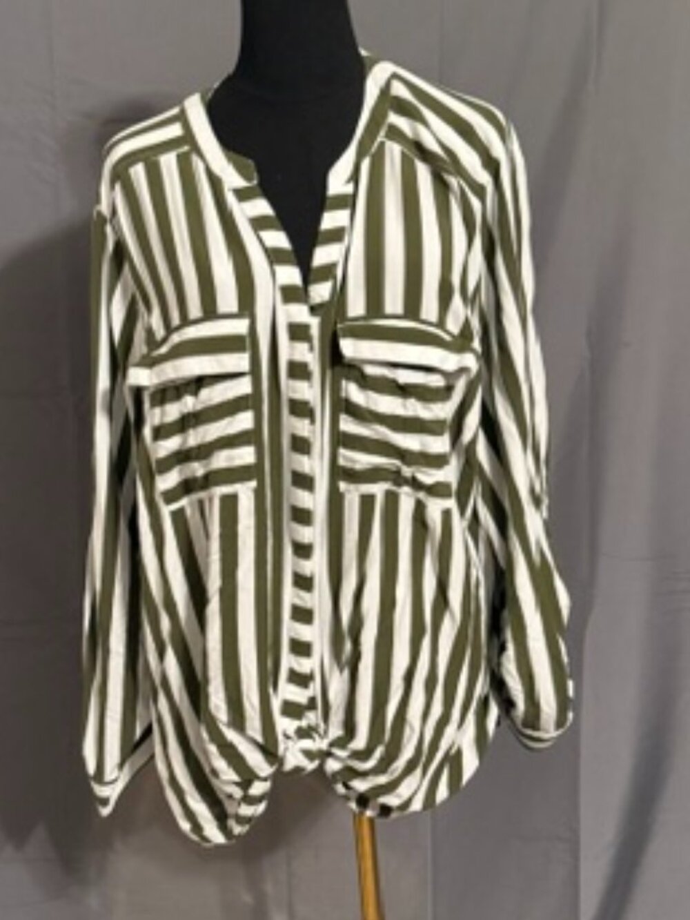 A.N.A Button-Up Blouse Size 3X